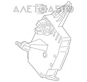 Suportul blocului ECU Ford Escape MK3 13-16 1.6T 2.0T nou, neoriginal