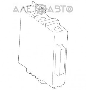 PARK ASSIST CONTROL MODULE Lexus RX350 10-15