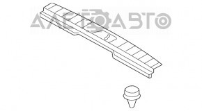 Накладка проема багажника Subaru Outback 15-19 черн