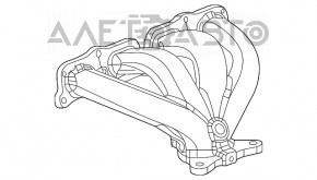 Коллектор выпускной Chevrolet Malibu 13-15 2.5