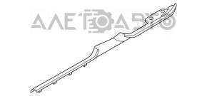 Накладка порога левая VW CC 08-17 черн, царапины, вмятина