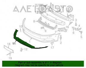 Buza bara fata VW CC 13-17 reconditionată