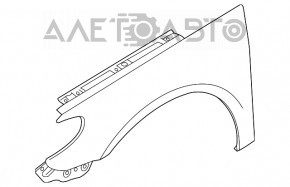 Крыло переднее правое VW CC 08-17
