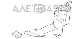 Captuseala aripa fata stanga pentru VW CC 13-17 rest nou original OEM