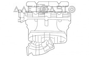 Colector de admisie Dodge Journey 11- 2.4 fără flapsuri