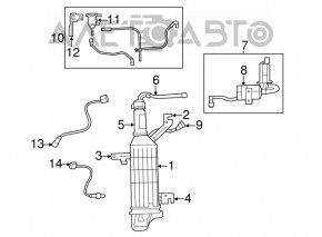 Sonda lambda pentru primul Jeep Compass 11-16 2.0 2.4