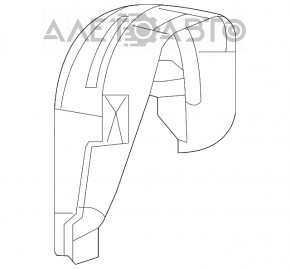 Aripa spate stânga Jeep Compass 11-16