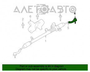 Capăt direcție dreapta Dodge Journey 11 - nou original OEM