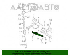 Maneta inferioară spate stânga Jeep Compass 11-16