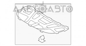 Izolarea capotei Audi A4 B8 08-16 nouă, neoriginală.