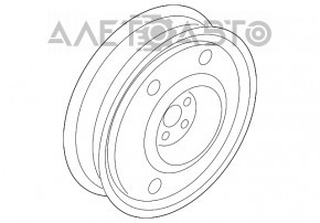 Запасное колесо докатка Lincoln Nautilus 19-23 R18 155/70