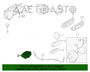 Управление светом Ford C-max MK2 13-18 под птф