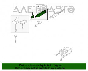 Amplificator antenă VW Passat b7 12-15 SUA