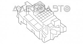 Blocul de siguranțe VW Passat b8 16-19 SUA