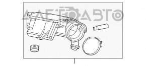 Rezonator de aer Chrysler 200 15-17 3.6