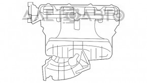Коллектор впускной Jeep Patriot 11-17 с заслонками