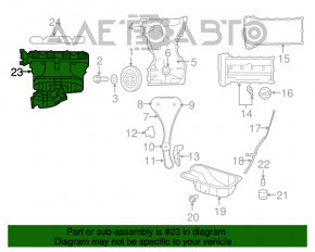 Colector de admisie pentru Jeep Patriot 11-17 cu clapete