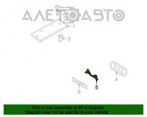 Emblema inscripție 2.0T Audi A6 C7 12-18