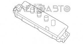 Amplificator de antenă Audi A4 B8 08-16