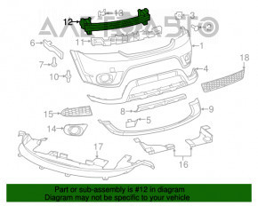 Amplificatorul de bara fata Dodge Journey 11-