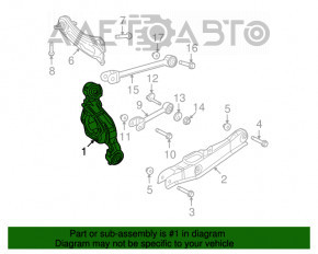 Capac spate stânga Dodge Journey 11-