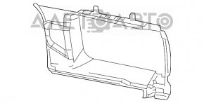 Capac spate dreapta pentru Jeep Patriot 11-17 gri