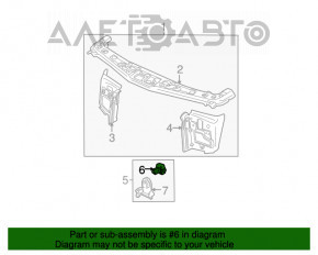 Senzor de temperatură a aerului ambiant Cadillac CTS 14-