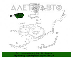 Fuel Pump Driver Module Chevrolet Malibu 16-