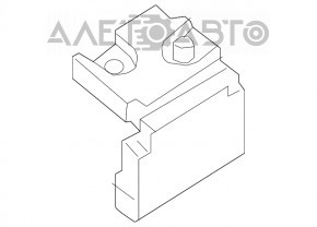 Capacul de rezervor de combustibil Nissan Rogue 14-20 cu cheie