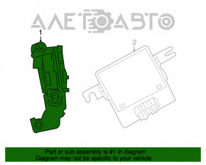 MODUL DE CONTROL AL SUSPENSIEI ECU Jeep Compass 11-16