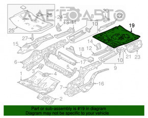 Capacul portbagajului Mazda 6 13-21