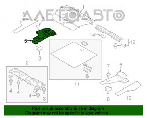 Пенопласт правый Subaru Outback 15-19