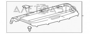 Полка задняя Toyota Avalon 13-18 серая