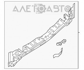 Panoul din spate al Infiniti JX35 QX60 13- 2 piese