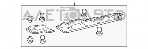 Capacul pragului drept Toyota Camry v55 15-17 SUA