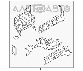 Roata din față stânga, Ford Fiesta 11-19, roșie