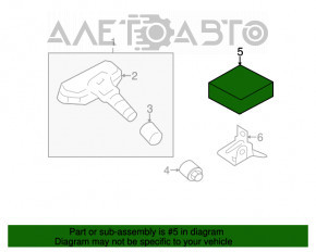 MODUL DE CONTROL AL PRESIUNII ANVELOPELOR Hyundai Sonata 11-15