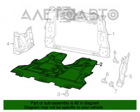 Protecția motorului Fiat 500L 14-