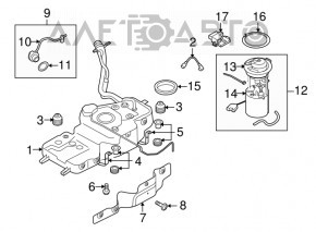 Controlul pompei de combustibil Audi Q5 8R 09-17