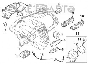 Управление светом Ford C-max MK2 13-18 под птф