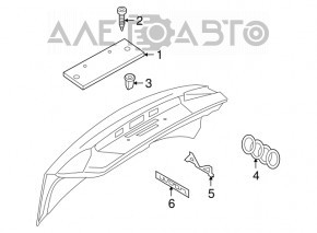 Emblema inscripție 2.0T Audi A6 C7 12-18