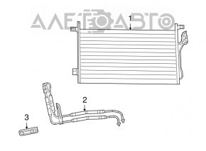Трубки охлаждения маслянной системы Dodge Journey 11- 2.4