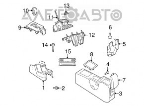 Шифтер КПП Dodge Journey 11-