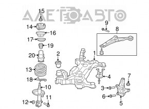 Подрамник передний Dodge Journey 11-