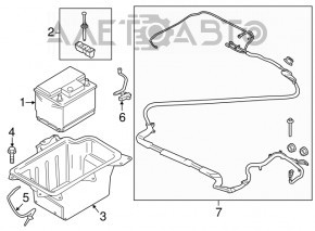 Baterie plus pentru Ford C-max MK2 13-18