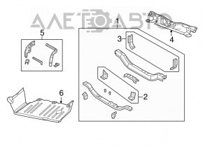 Защита двигателя Jeep Compass 11-16 2.4