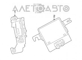 MODUL DE CONTROL AL SUSPENSIEI ECU Jeep Compass 11-16