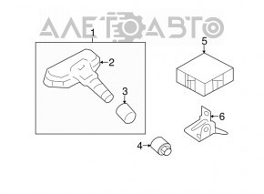 MODUL DE CONTROL AL PRESIUNII ANVELOPELOR Hyundai Sonata 11-15