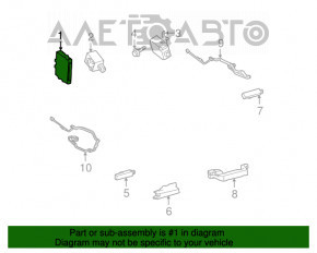 Computer assy, smart key Toyota Prius 30 10-12