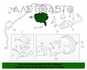 Pompa de vid GTZ Lincoln MKZ 13-20 hibrid fără capac